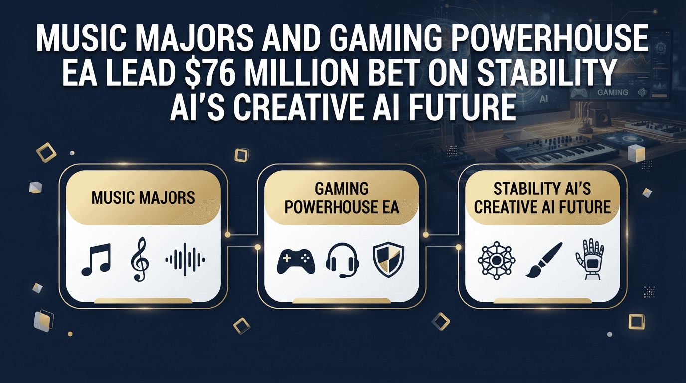 Music Majors and Gaming Powerhouse EA Lead $76 Million Bet on Stability AI’s Creative AI Future