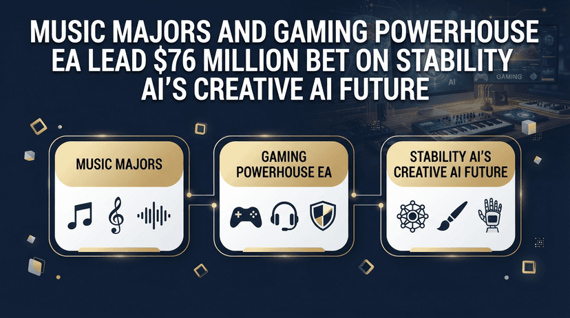 Music Majors and Gaming Powerhouse EA Lead $76 Million Bet on Stability AI’s Creative AI Future