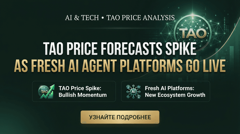 AInews: TAO Price Forecasts Spike As Fresh AI Agent Platforms Go Live