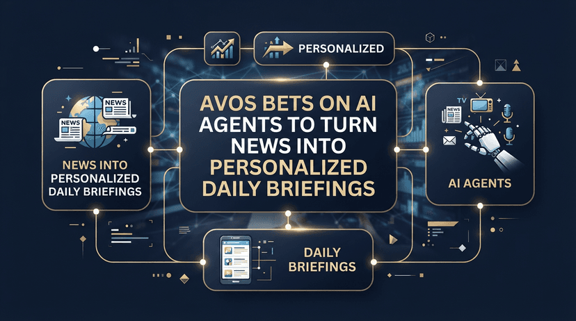 Avos Bets on AI Agents to Turn News Into Personalized Daily Briefings
