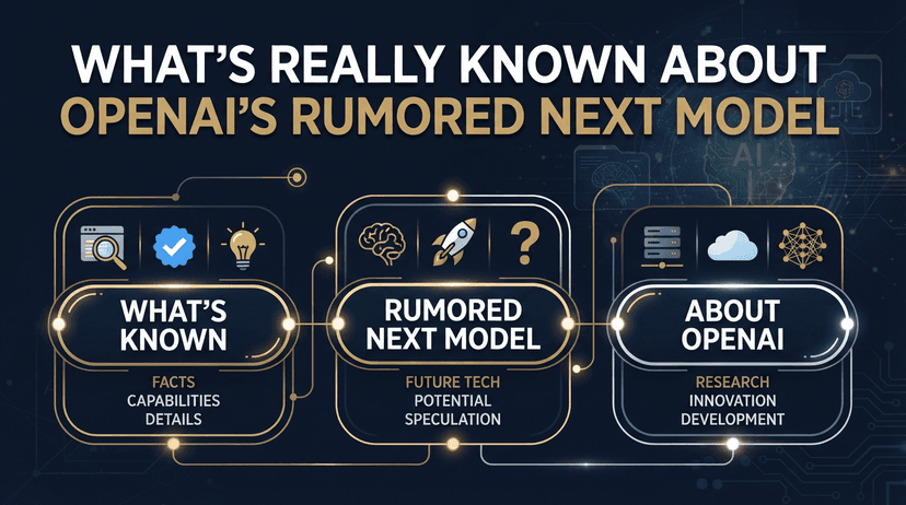 What’s Really Known About OpenAI’s Rumored Next Model