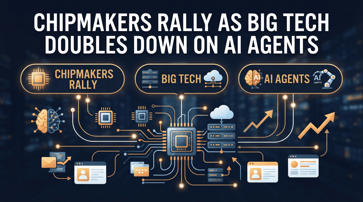Chipmakers Rally as Big Tech Doubles Down on AI Agents