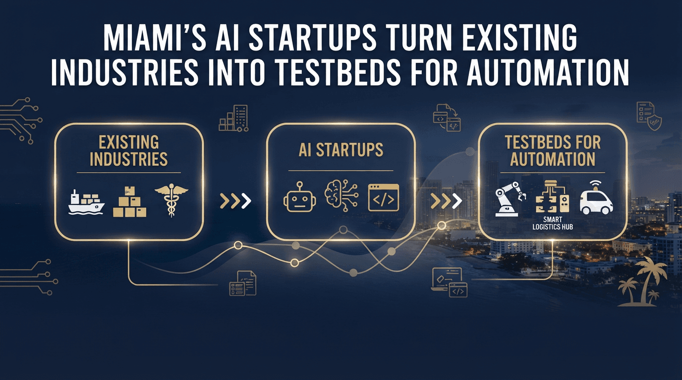 Miami’s AI Startups Turn Existing Industries into Testbeds for Automation