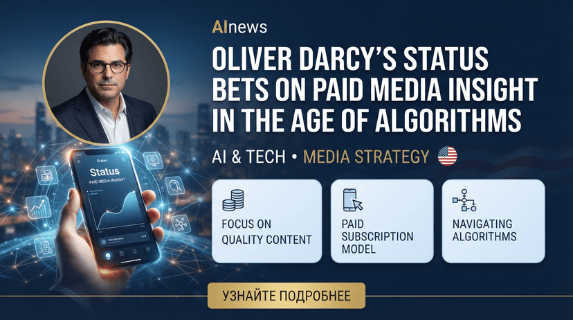 AInews : « Status », la newsletter d'Oliver Darcy, mise sur le journalisme payant à l'ère des algorithmes