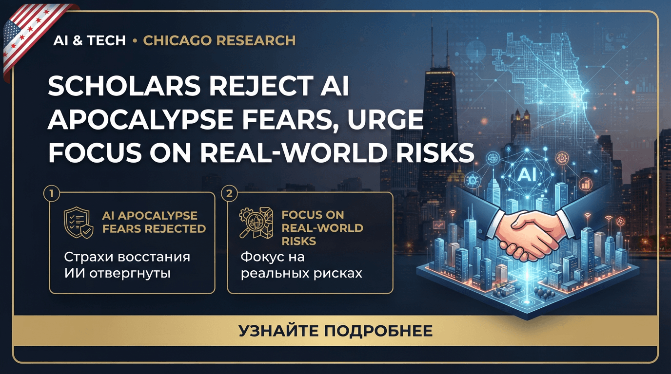 AInews: Chicago Scholars Reject AI Apocalypse Fears, Urge Focus on Real-World Risks