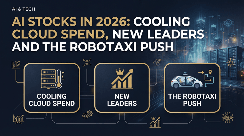 AI Stocks In 2026: Cooling Cloud Spend, New Leaders And The Robotaxi Push