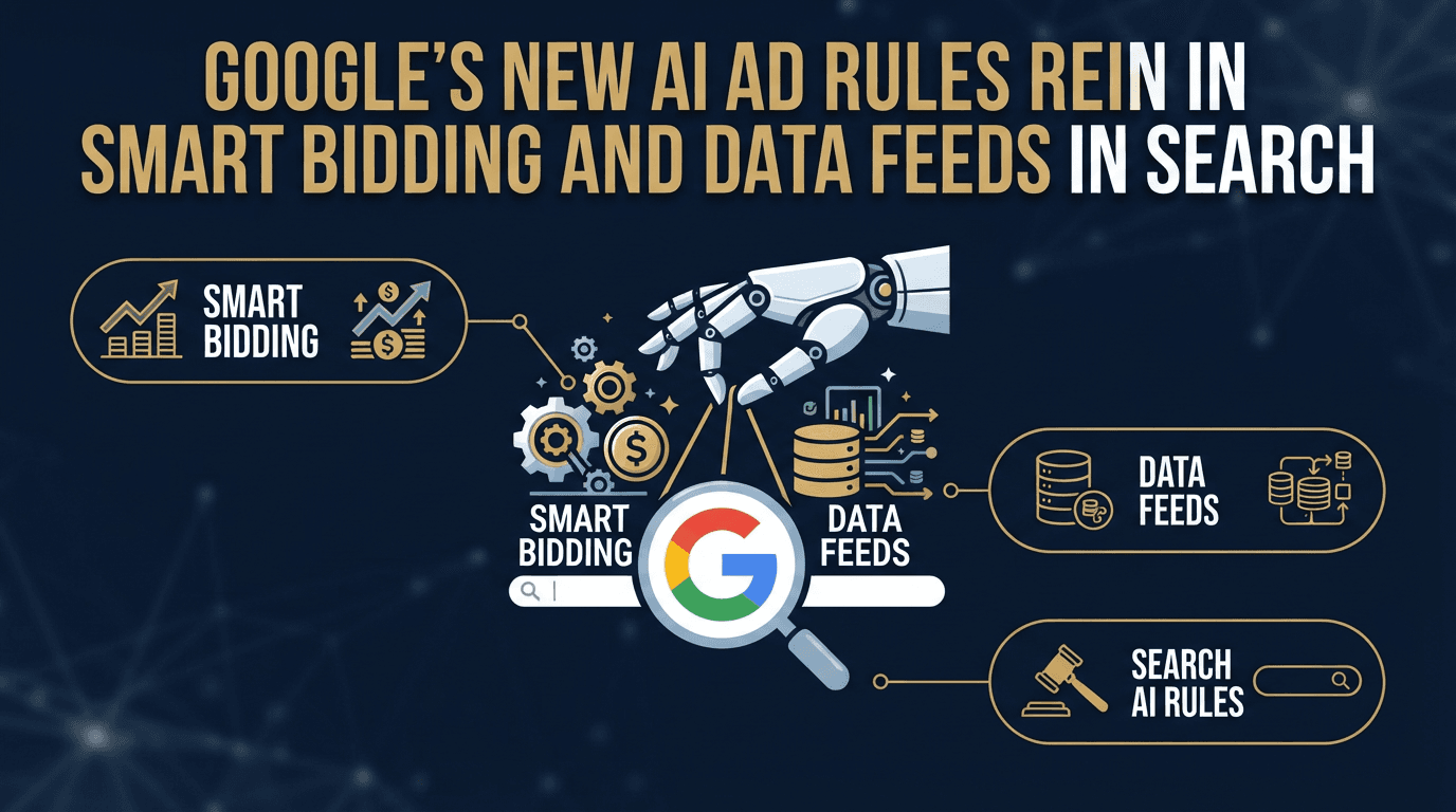 Google’s New AI Ad Rules Rein In Smart Bidding and Data Feeds in Search