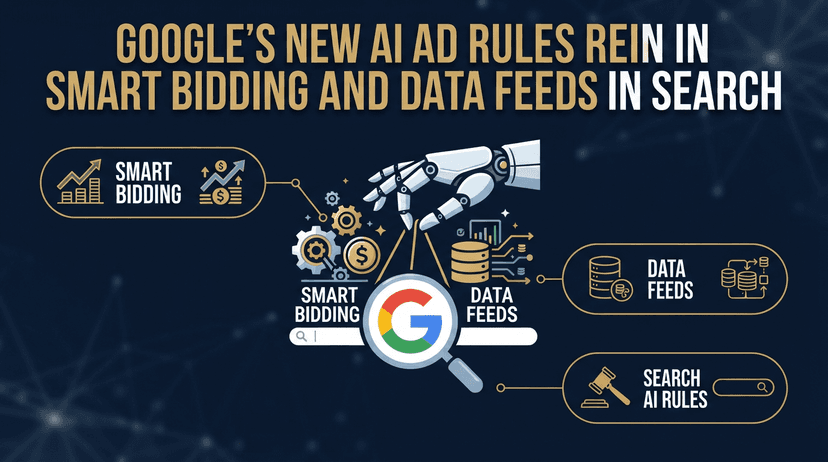 Google’s New AI Ad Rules Rein In Smart Bidding and Data Feeds in Search