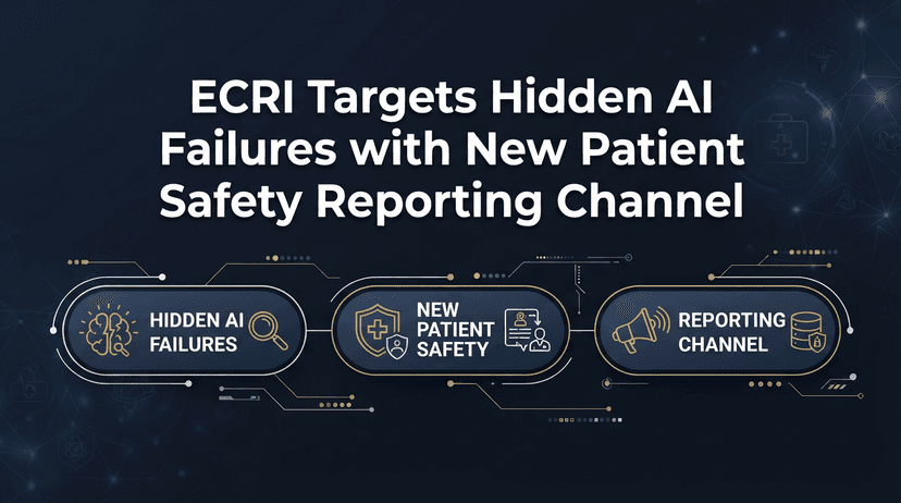 ECRI Targets Hidden AI Failures with New Patient Safety Reporting Channel
