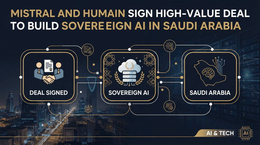 Mistral et HUMAIN signent un accord majeur pour développer une IA souveraine en Arabie saoudite