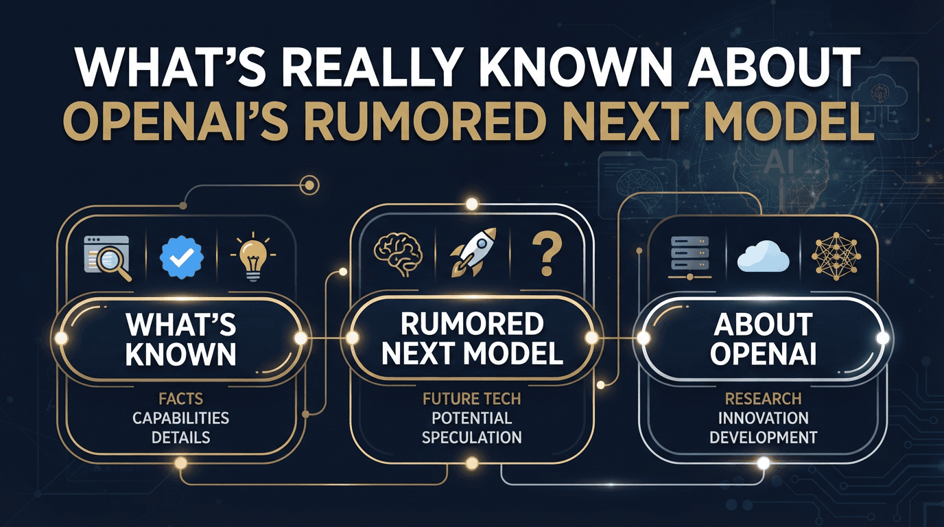 What’s Really Known About OpenAI’s Rumored Next Model
