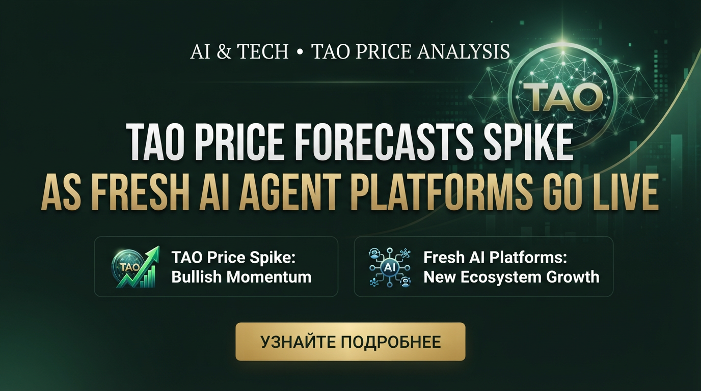 AInews: TAO Price Forecasts Spike As Fresh AI Agent Platforms Go Live
